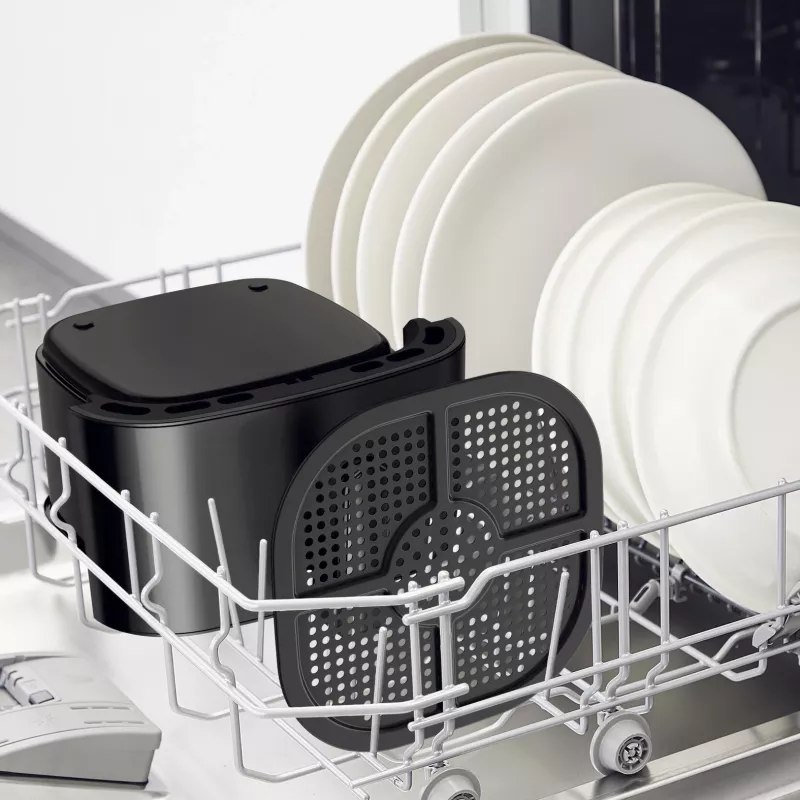Freidora de aire Tefal Easy Fry EY1308 Single 3,5 l de pie 1030 W negra