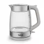 Hervidor de cristal Tefal KI605B30 hervidor eléctrico 1,7 L 2200 W gris, plateado, transparente