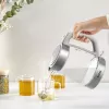 Hervidor de cristal Tefal KI605B30 hervidor eléctrico 1,7 L 2200 W gris, plateado, transparente