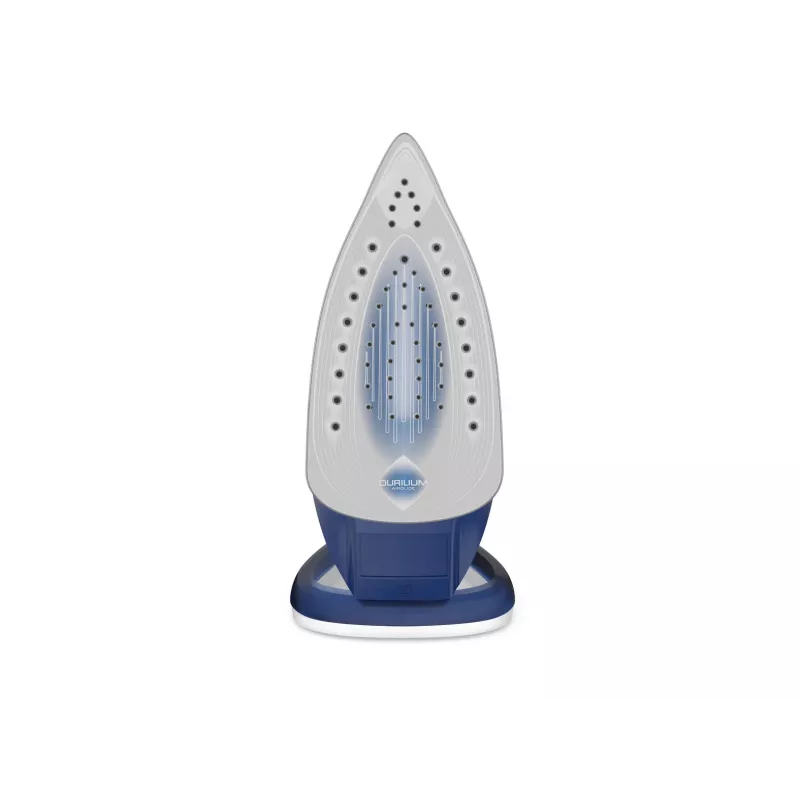 Tefal EasyGliss Plus FV5735 Plancha en seco y vapor Suela Durilium 2500 W Azul, Blanco
