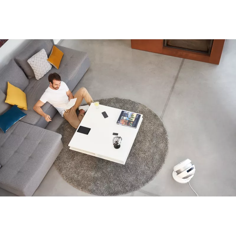 Rowenta HQ7152 Interior Blanco, Plata Ventilador calefactor eléctrico