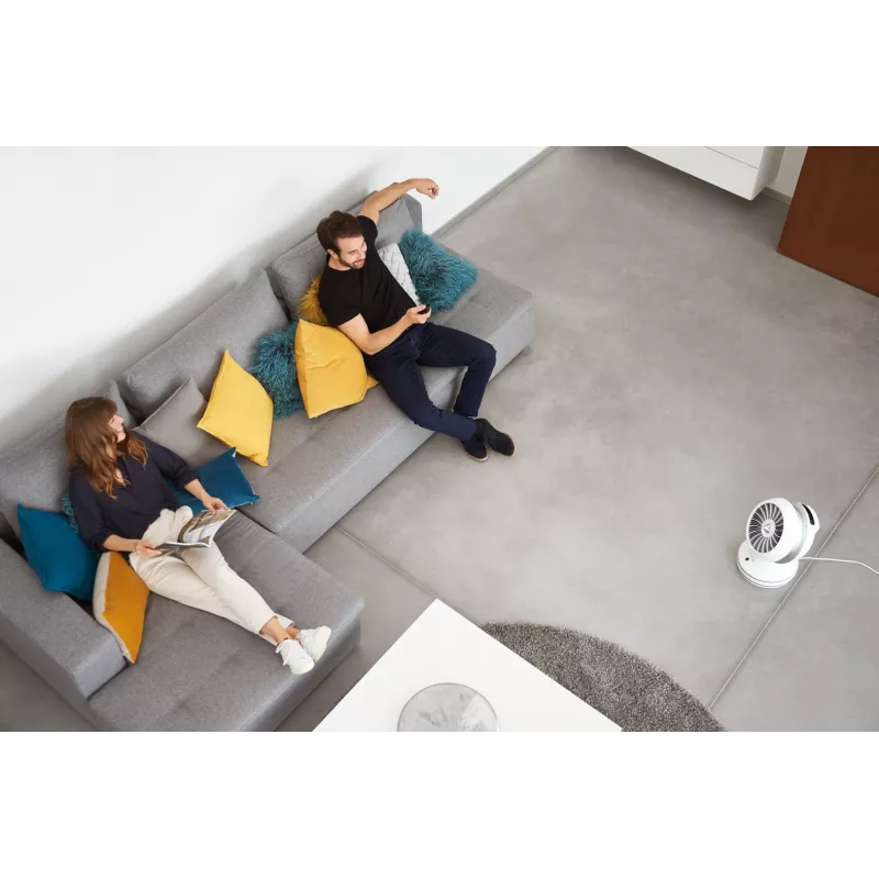 Rowenta HQ7152 Interior Blanco, Plata Ventilador calefactor eléctrico