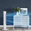 Ventilador de torre doméstico Rowenta Eole VU6871 Blanco 40W AC 220-240V