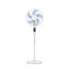 Ventilador de suelo doméstico Rowenta Turbo Silence VU5450F0, 32 W, 1470 mm de altura, blanco