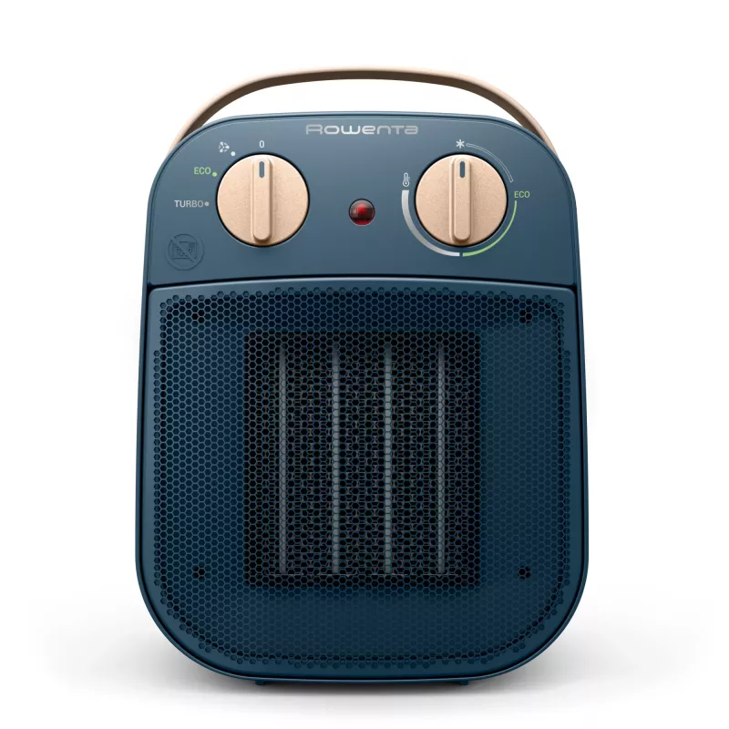 Rowenta My Nomad SO8230F0 Calefactor eléctrico Interior Azul 1800 W Calefactor eléctrico con ventilador