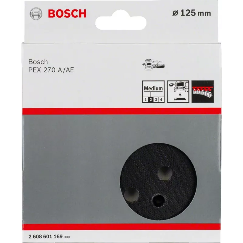 Bosch 2 608 601 169 accesorio de lijado 1 ud. plato de lijado