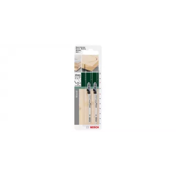 Bosch 2 609 256 723 hoja para sierra de calar/sable/sierra de calar pendular hoja de sierra de calar acero alto en carbono (HCS) 2 uds.