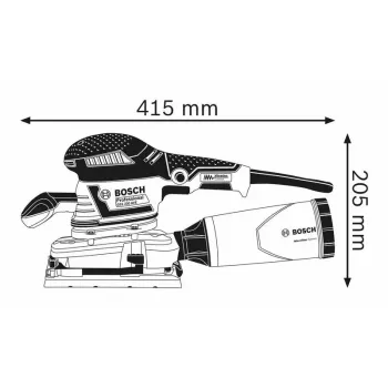 Bosch 0 601 292 801 lijadora orbital portátil lijadora orbital 11000 rpm 22000 OPM