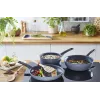Sartén multiusos Tefal Healthy Chef G15004 Redonda 24 cm Gris