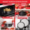 Set de ollas Tefal Ingenio L76391 – set mixto de aluminio, 4 piezas (ollas Ø16/18/20 cm) negro
