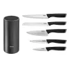Set de cuchillos de cocina Tefal K2216S74 — hojas de acero inoxidable, 20 cm de longitud de hoja, set de 5 piezas