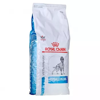 Royal Canin Hypoallergenic Adult pienso para perros 14 kg, hígado, arroz, verduras