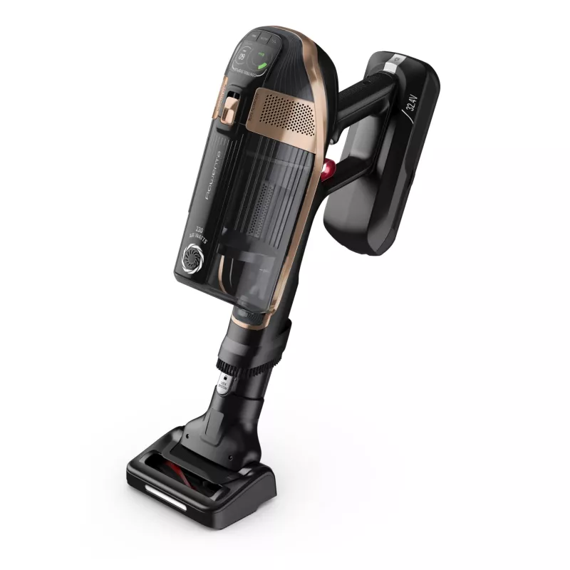 Rowenta X-Force RH99F1 Aspirador de escoba 2 en 1 batería en seco HEPA sin bolsa 0,9 l Negro, Gris
