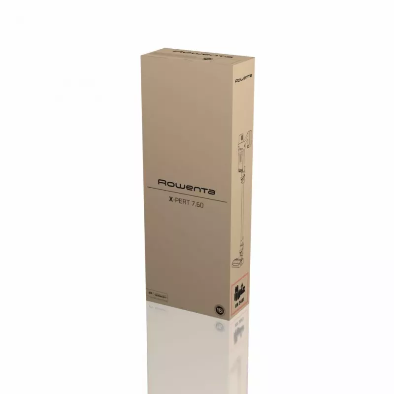 Rowenta RH6A31 Aspirador de escoba 2 en 1 batería en seco sin bolsa 140 W Negro, Morado