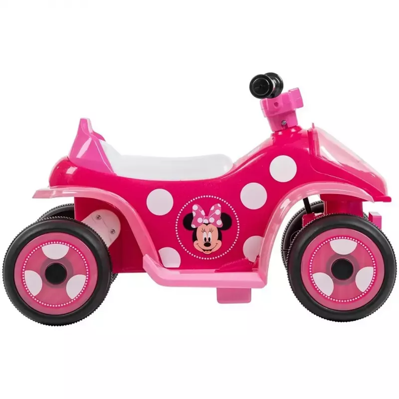 Quad infantil eléctrico HUFFY Minnie Mouse Modelo 19075W — ATV infantil a batería