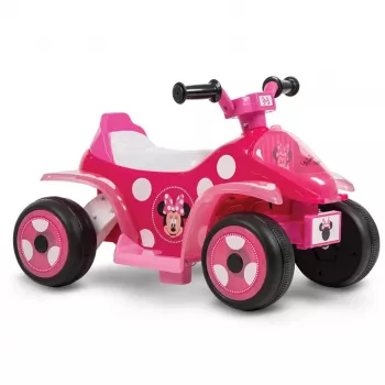 Quad infantil eléctrico HUFFY Minnie Mouse Modelo 19075W — ATV infantil a batería