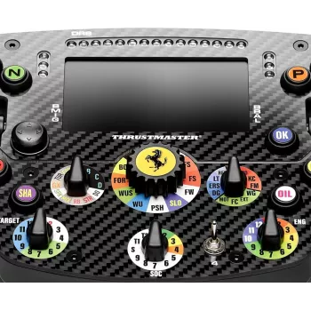 Volante Thrustmaster AddOn Ferrari SF25 Edition para KON/PC — réplica oficial del volante Ferrari