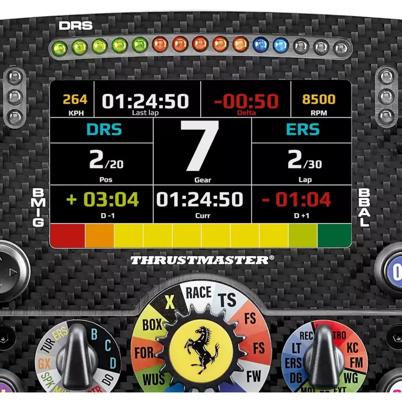 Volante Thrustmaster AddOn Ferrari SF25 Edition para KON/PC — réplica oficial del volante Ferrari