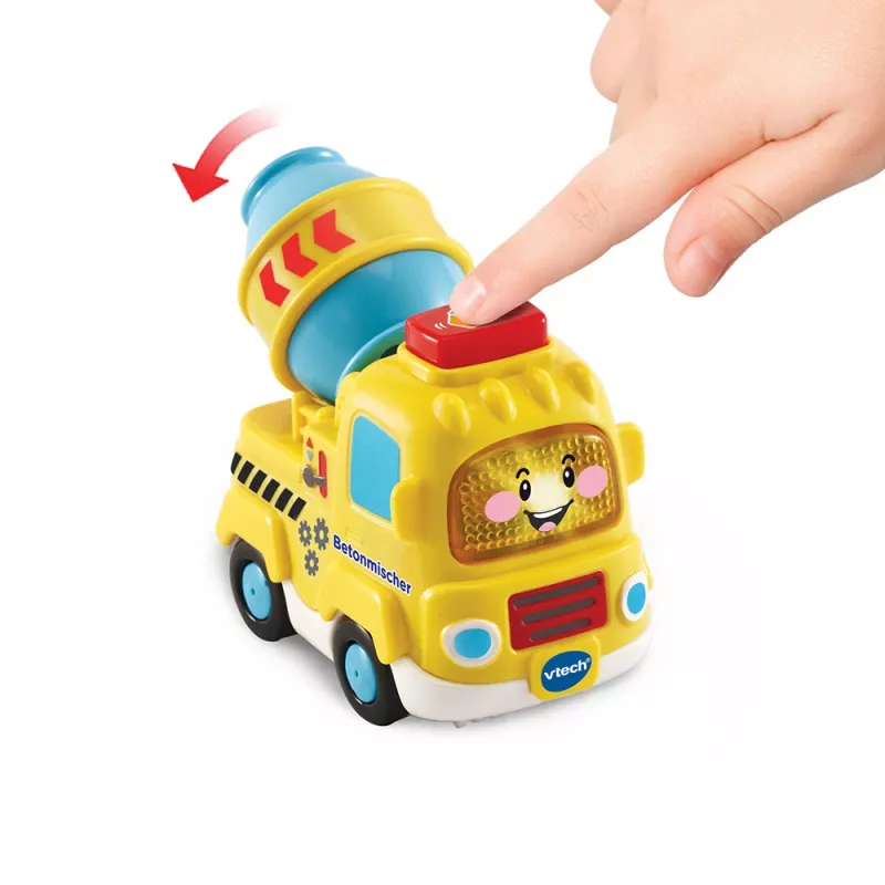 VTech Tut Tut Baby Flitzer hormigonera, vehículo, 1 año(s), AAA, amarillo