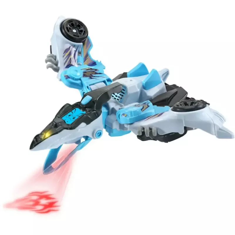 Juguete transformable VTech Switch & Go Dinos Fire Pterotactyl — modelo VTech 80-572804, dinosaurio/vehículo electrónico transformable