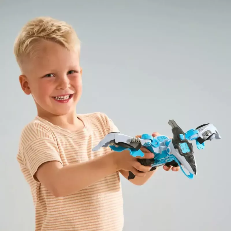Juguete transformable VTech Switch & Go Dinos Fire Pterotactyl — modelo VTech 80-572804, dinosaurio/vehículo electrónico transformable