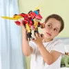 Figura de juego VTech Switch & Go Combo Mega Dragon — set de juego de dragón transformable en vehículo