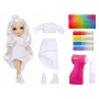 Muñecas de moda Rainbow High Air Brush & Create – Ojos morados, muñeca de moda, femenino, 4 años, niño/niña, multicolor