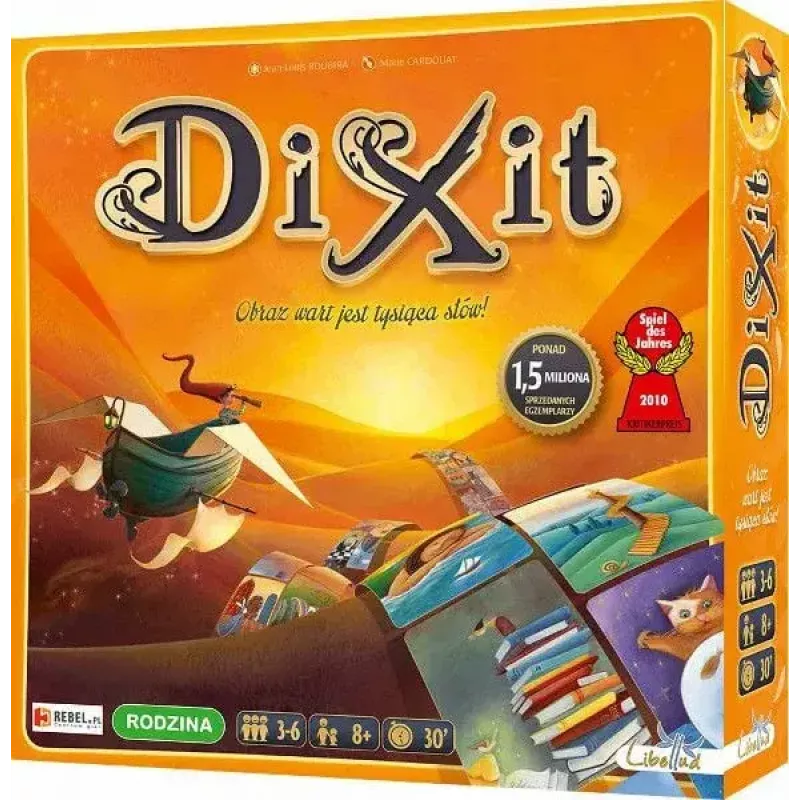 Juego de mesa Rebel Dixit (Rebel) con 84 cartas ilustradas — 16721