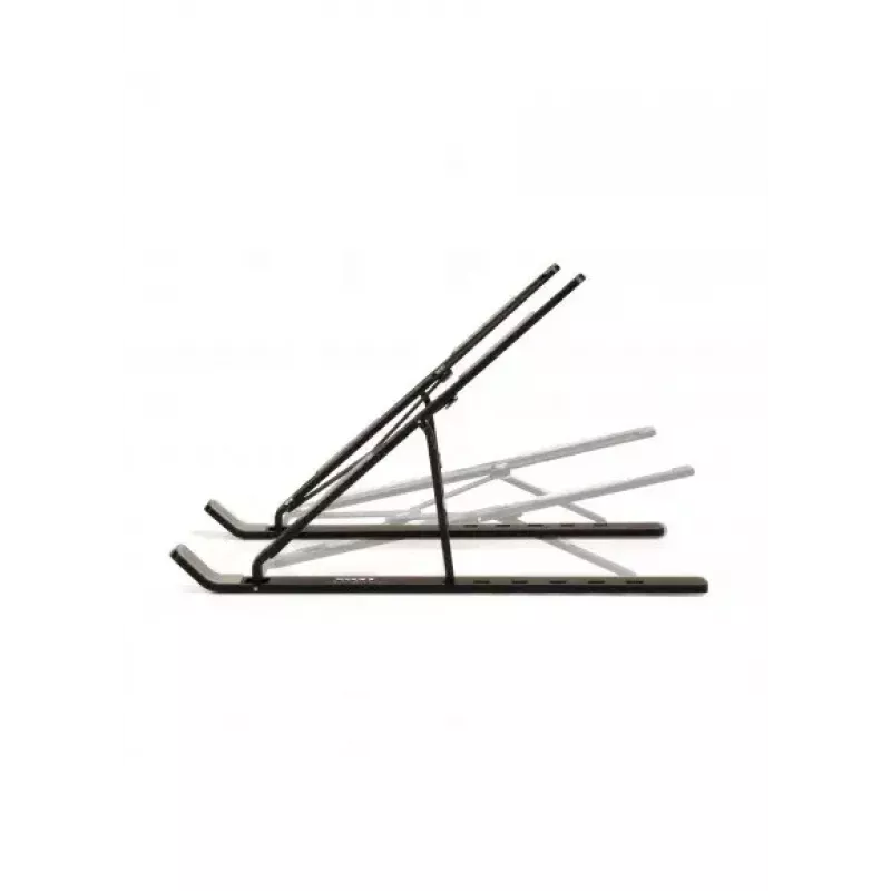 Soporte para portátil Port Designs 901107 negro aluminio 39,6 cm
