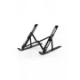 Soporte para portátil Port Designs 901107 negro aluminio 39,6 cm