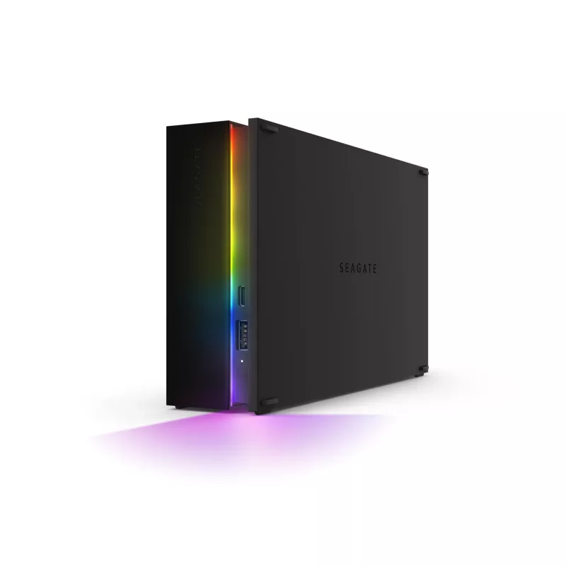 Disco duro externo Seagate FireCuda Gaming Hub 8 TB Micro-USB B / USB Type-A / USB Type-C 3.2 Gen 1 (3.1 Gen 1) negro