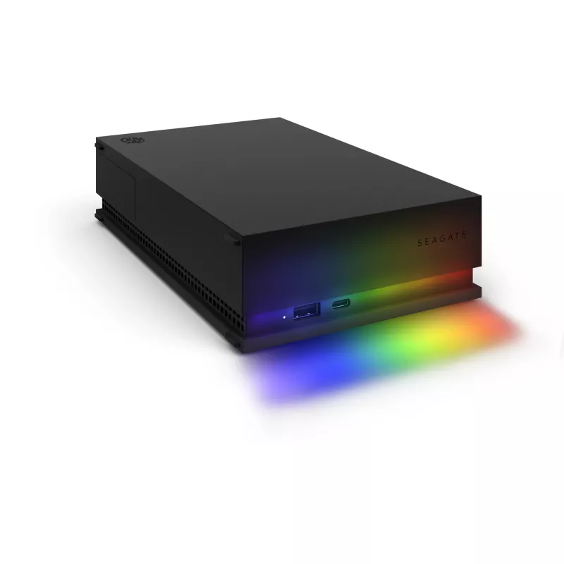Disco duro externo Seagate FireCuda Gaming Hub 8 TB Micro-USB B / USB Type-A / USB Type-C 3.2 Gen 1 (3.1 Gen 1) negro