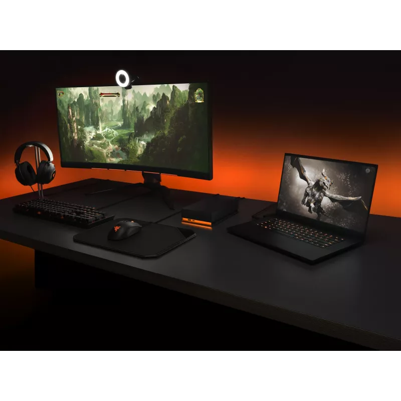 Disco duro externo Seagate FireCuda Gaming Hub 8 TB Micro-USB B / USB Type-A / USB Type-C 3.2 Gen 1 (3.1 Gen 1) negro