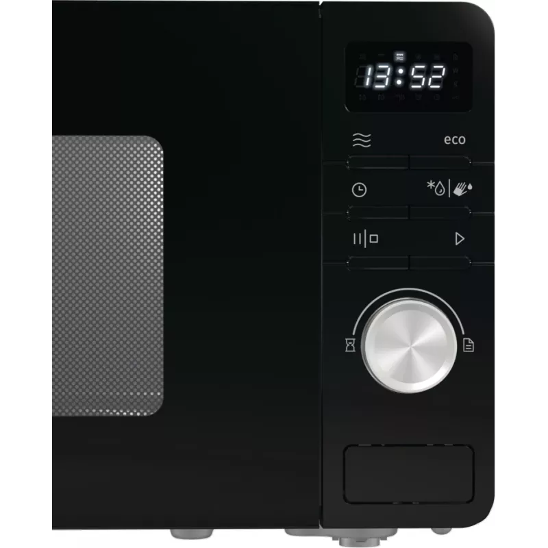 Microondas Gorenje MO20A3B, encimera, microondas solo, 20 l, 800 W, pantalla integrada, LED
