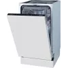 Lavavajillas Gorenje GV561D10 BK070, integrable bajo encimera, slimline (45 cm), blanco, estándar (80 - 85 cm), negro, botones