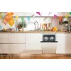 Lavavajillas Gorenje GV561D10 BK070, integrable bajo encimera, slimline (45 cm), blanco, estándar (80 - 85 cm), negro, botones