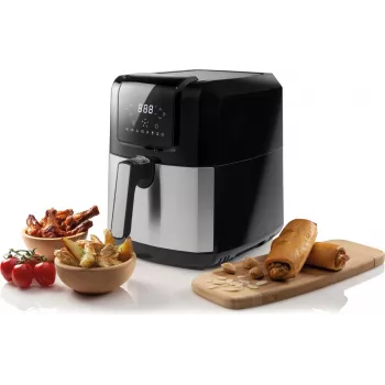 Gorenje AF1700DB Freidora de aire individual 5 L empotrable 1700 W negra, metálico