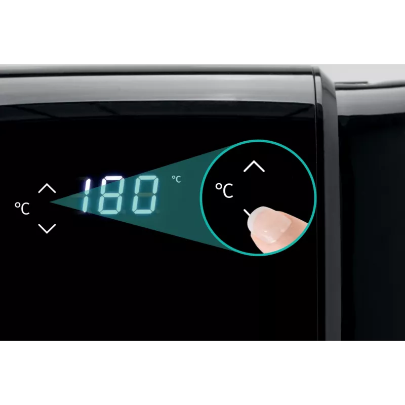 Gorenje AF1700DB Freidora de aire individual 5 L empotrable 1700 W negra, metálico