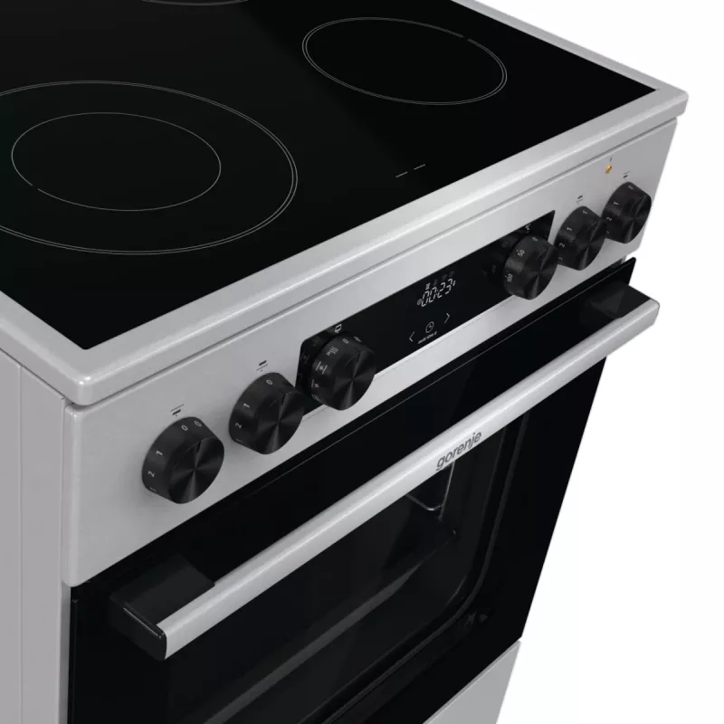 Gorenje GECS6C70XC Cocina de libre instalación placa eléctrica acero inoxidable