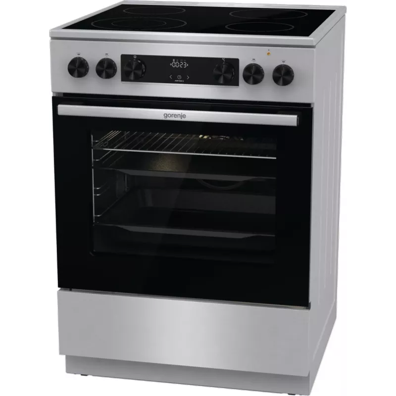 Gorenje GECS6C70XC Cocina de libre instalación placa eléctrica acero inoxidable