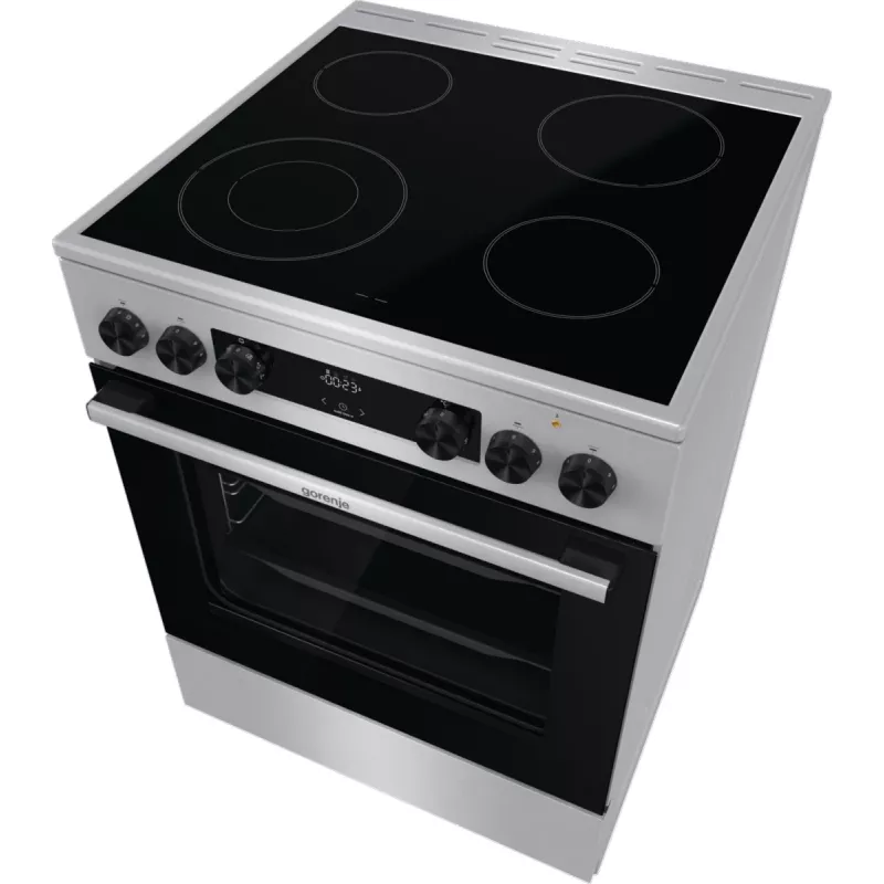 Gorenje GECS6C70XC Cocina de libre instalación placa eléctrica acero inoxidable