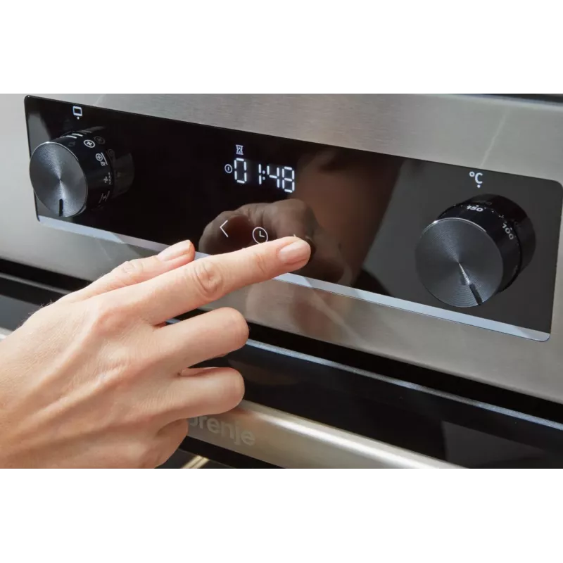 Gorenje GECS6C70XC Cocina de libre instalación placa eléctrica acero inoxidable