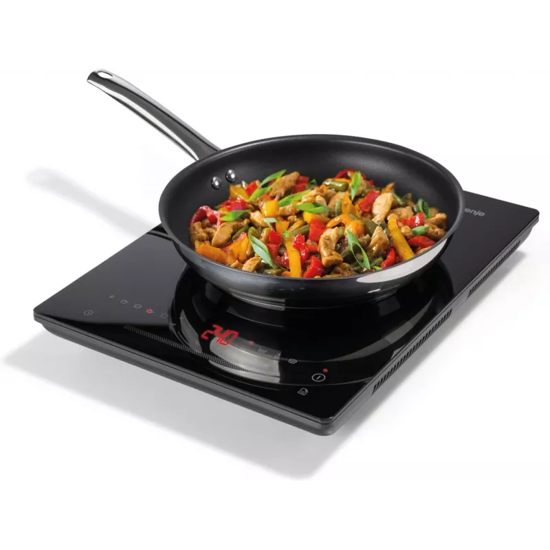 Gorenje ICY2000SP Placa de inducción negra de sobremesa 28 cm 1 zona