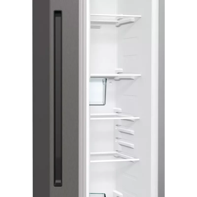 Gorenje Side by side NRR9185DAXLWD BK065B, de libre instalación, puerta americana, gris, LED, en la puerta, R600a
