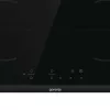 Gorenje Placa de inducción GI6401BCE RAL9017, negra, empotrable, 59,5 cm, placa de inducción, vitrocerámica, 4 zonas