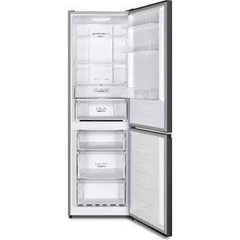 Gorenje Frigorífico-congelador combinado NRK619CABXL4, 304 L, 6 kg/24h, clase C, compartimento zona fresca, negro