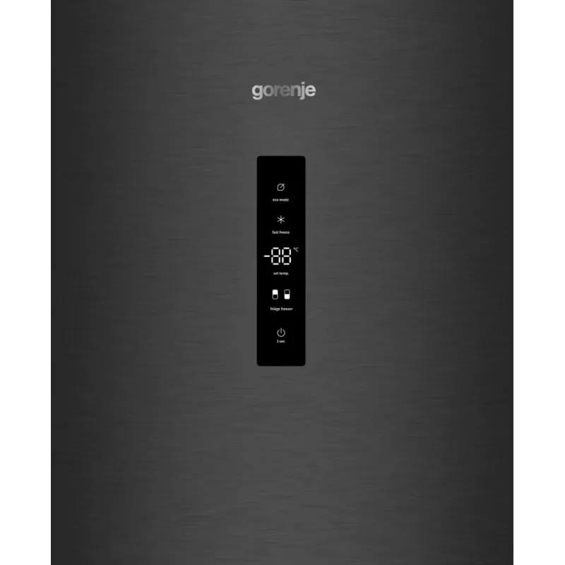 Gorenje Frigorífico-congelador combinado NRK619CABXL4, 304 L, 6 kg/24h, clase C, compartimento zona fresca, negro