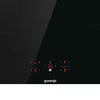 Gorenje Placa de inducción GI8421BSC, negra, empotrable, 80 cm, placa de inducción, vitrocerámica, 4 zonas