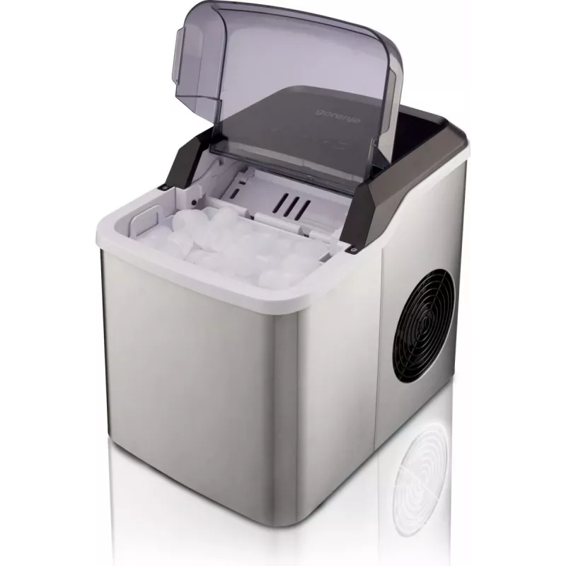 Gorenje IMD1200SB Máquina de hielo portátil 12 kg/24h acero inoxidable