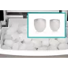 Gorenje IMD1200SB Máquina de hielo portátil 12 kg/24h acero inoxidable